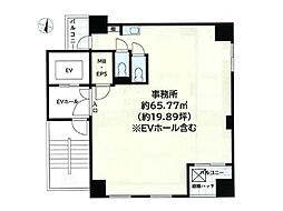 アスカ日本橋小伝馬町ビルの間取図画像