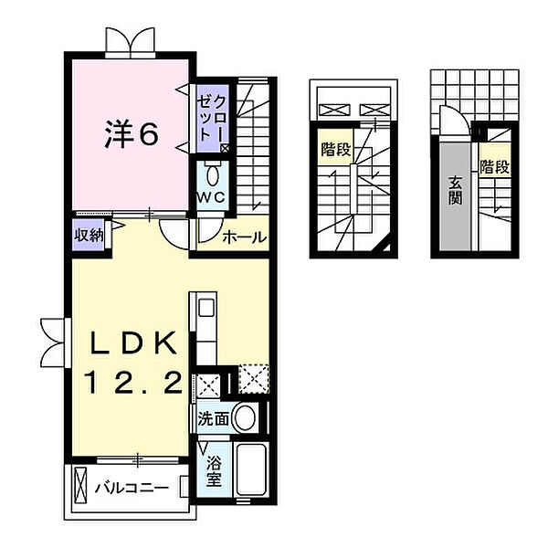 同じ建物の物件間取り写真 - ID:222016427958