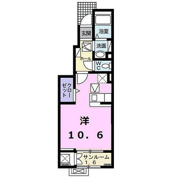インノバール・メゾン 102｜静岡県三島市松本(賃貸アパート1R・1階・32.43㎡)の写真 その2