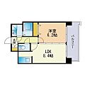 ソレイユ六本松4階7.6万円