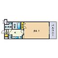 アクアシティ大手門4階6.2万円