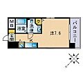 カスタリア薬院8階6.8万円