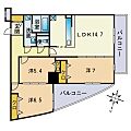 S-FORT警固タワー4階17.3万円