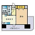 リファレンス祇園7階6.4万円