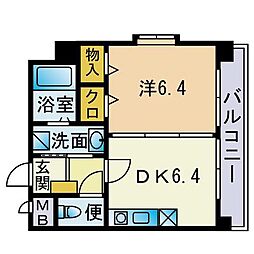 間取図画像 1DK