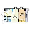 HF福岡レジデンスEAST4階6.9万円