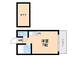 間取図画像 ワンルーム