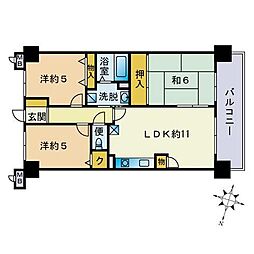 間取図画像 3LDK