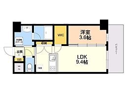 LUMINOUS ALFACIO(ルミナス アルファシオ) 1LDKの間取図画像