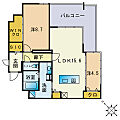 RiverGarden室見4階24.5万円