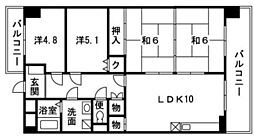 マルベリーハウス 4LDKの間取図画像