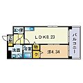 アメニティ九大学研都市駅前2階6.1万円