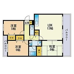 間取図画像 3LDK