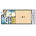 フリューゲル野芥3階3.5万円