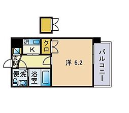 間取図画像 1K