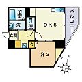 アディーレ西新8階6.4万円