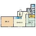 藤崎カステリア2階6.2万円