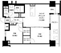 レジディア西新9階15.3万円