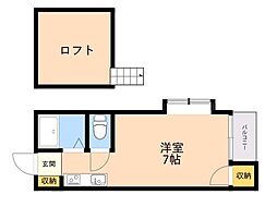 間取図画像 ワンルーム
