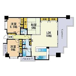 JGMマキシム藤崎 3LDKの間取図画像