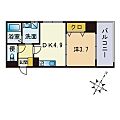 アディーレ西新6階7.5万円