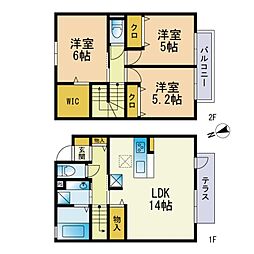 間取図画像 3LDK