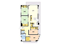 間取図画像 4LDK