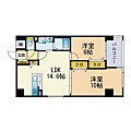 藤8番館9階14.4万円