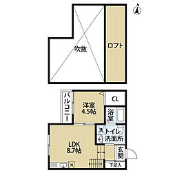 ノブレス・オブリージュ 1LDKの間取図画像