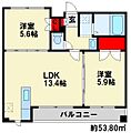 ダ・ヴィンチ・ファイブ1階5.9万円