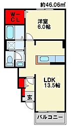 エス・ベル　A棟 1階