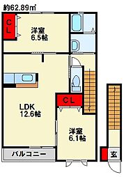 エーデルハイムCHIYO 2階