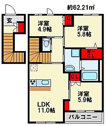 ルーチェ・エス 2階