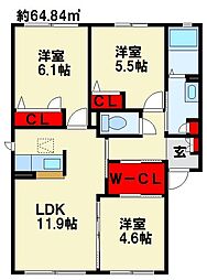 シャーメゾン・ヴァン C棟 1階