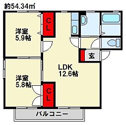 グラン・シャーメゾン D棟 1階/101