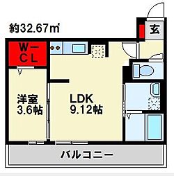 Ariga 10 D棟 2階