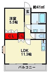 サニーヒルズ 1階/102