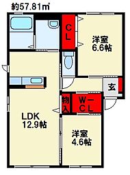 メゾンド・サンパティーク C棟 2階/201