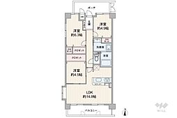 間取図画像 3LDK