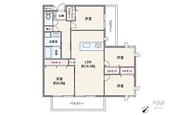 間取図画像 4LDK