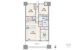 間取図画像 3LDK