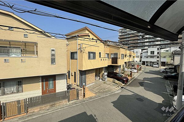 バルコニーからの眺め（北方向）［2026年3月28日撮影］