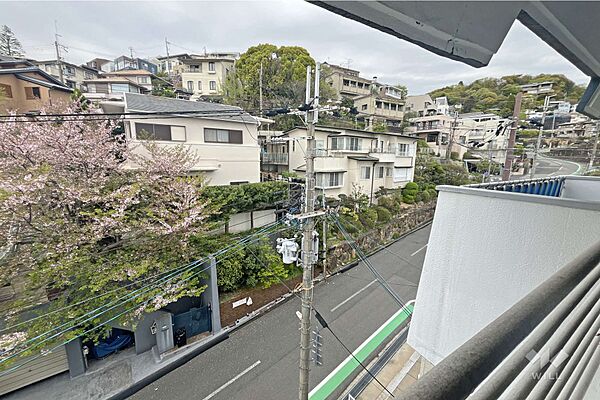 西側窓からの眺め［2026年4月13日撮影］