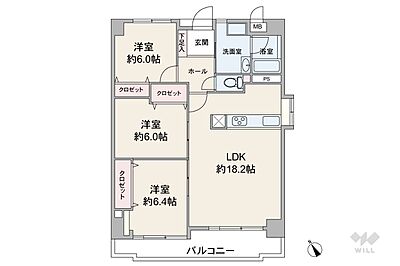 外観:シャルマンコーポ西宮東の外観(北東側から) 外観:シャルマンコーポ西宮東の外観(北東側から)