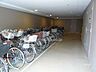 駐車場：屋内にある駐輪場
