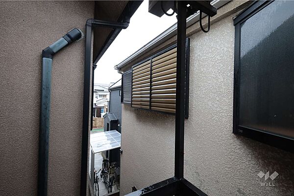 バルコニーからの眺め（南東方向）［2026年9月8日撮影］