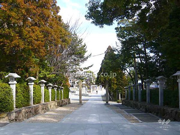 広田山公園の外観