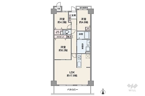 間取り：328000670345