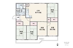 間取図画像 5LDK