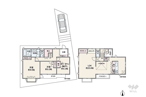 間取り：327001682697